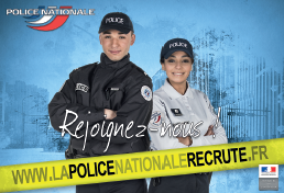 La police nationale recrute